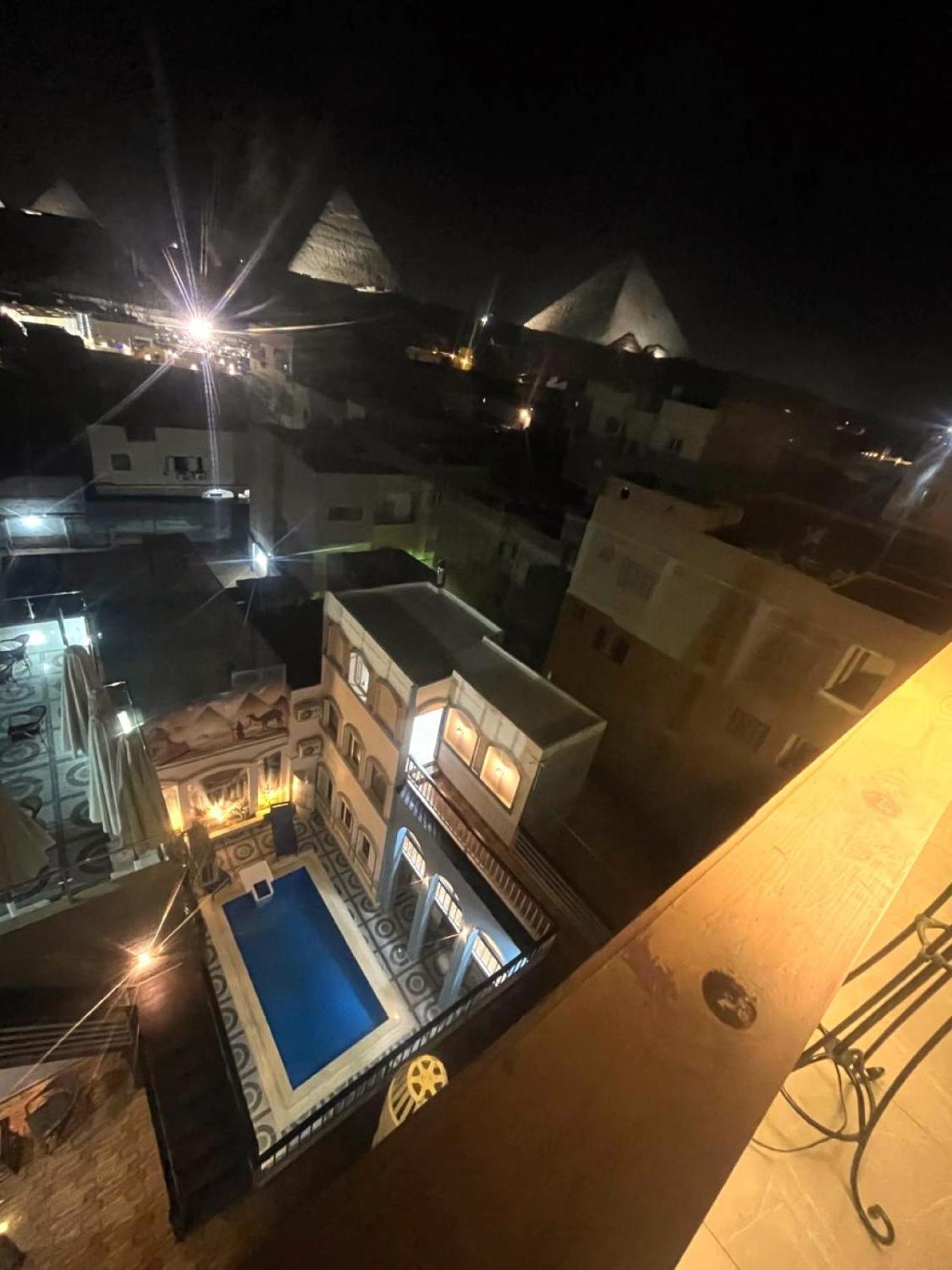 Pyramids Nun Inn Kafrat al Jabal Exterior photo