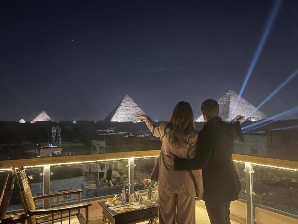 Pyramids Nun Inn Kafrat al Jabal Exterior photo